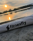 Borsa Porta Tappetino Yoga in Cotone Fitnexfly – Resistente, Leggera, con Tracolla Regolabile