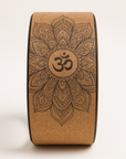 cerchio yoga ruota yoga in sughero mandala fitnexfly